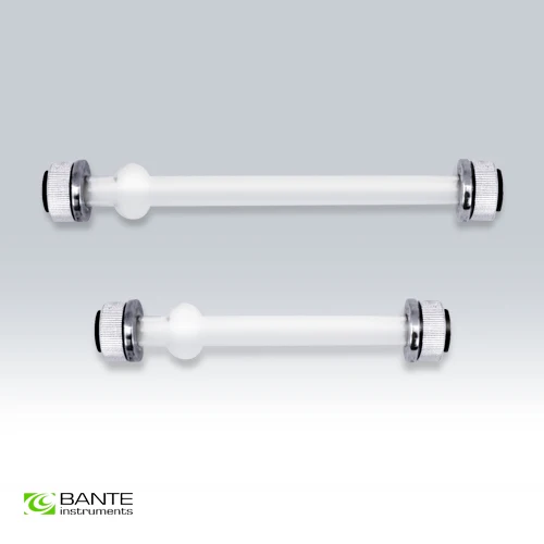 Genuine Brand BANTE Glass Polarimeter Tube suitable for manual semiautomatic and automatic polarimeters