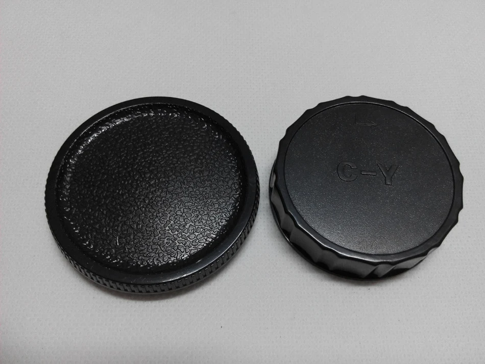 NP3212 Set von Professionelle Hinten Objektiv Kappe und Kamera Körper Kappe für C-Y