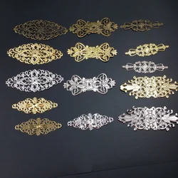 10-20Pcs 2*6.5cm Filigree Metal Connector For Jewelry Making DIY Accessories Pendant