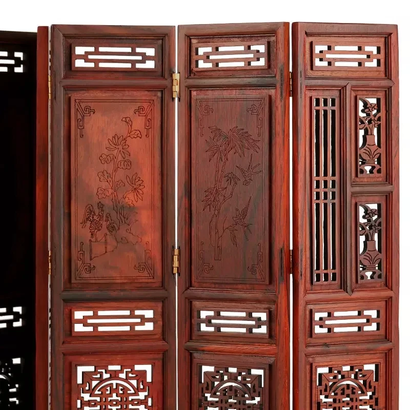 Rosewood handicraft antique miniature miniature furniture model red acid solid wood screen display