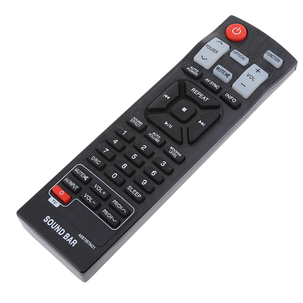 AKB73575421 Remote Control for LG Sound Bars NB3530A, NB3532A, NB4530B, NB4532B, NB4540, NB4543, NB5540, NB5541, NBN36