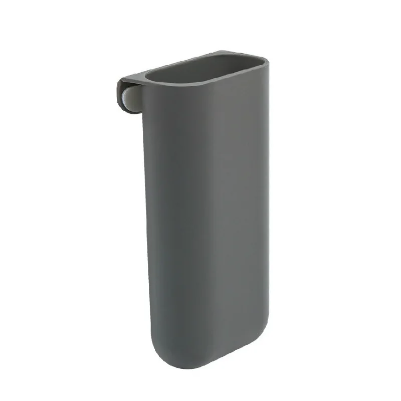 Stationery Pen Holder Makeup Storage Stick On Desktop Plastic Office Pencil Box Desk Organizer Brush Pot