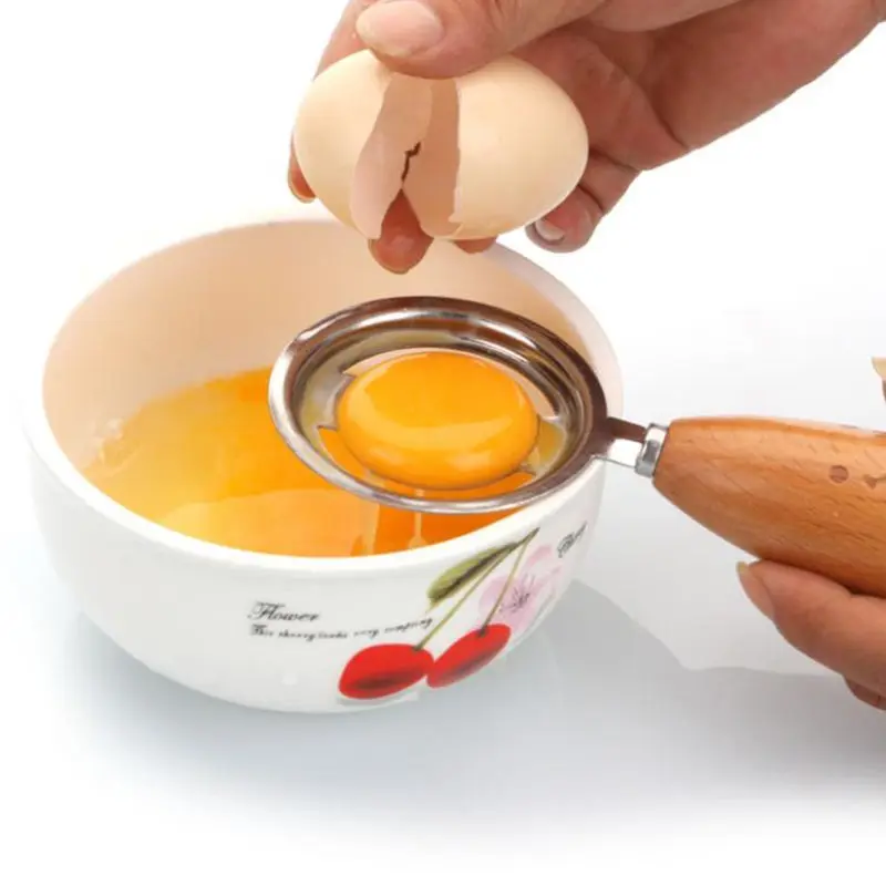 

Steel Material Egg Yolk White Separator Egg Divider Eggs Tools Stainless Kitchen Tool F20173302