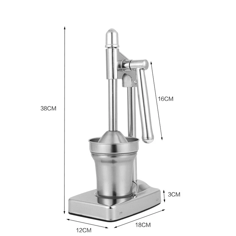 304 stainless steel juicer manual orange lemon squeezer fruit reamer machine