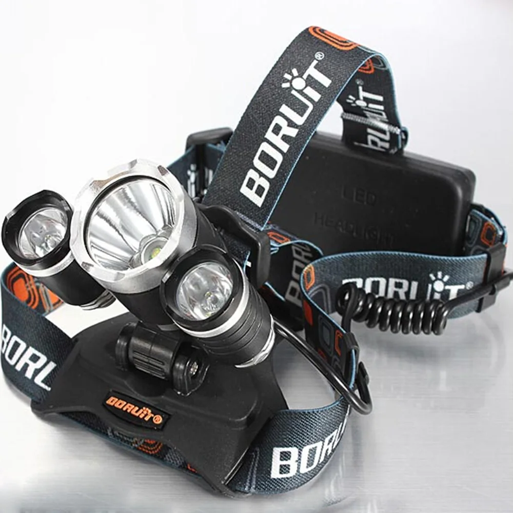 LW-5000-Luz LED negra, 3 LED, 10W, 3 modos, 5000LM