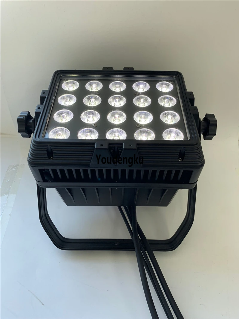 8 pieces with flightcase 20x15w rgbwa waterproof IP65 outdoor led par light round led dmx led wall wash