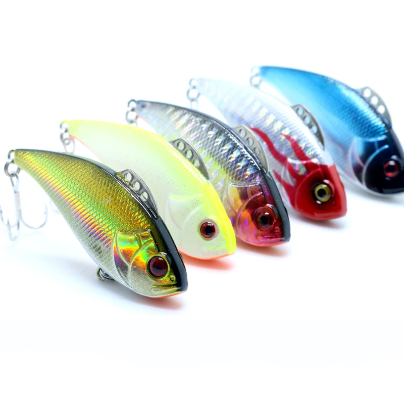 1pcs Winter Fishing Lures Hard Bait  13g VIB With Lead Inside Lead Fish Ice Sea FishingTackle Jig Wobbler Lure