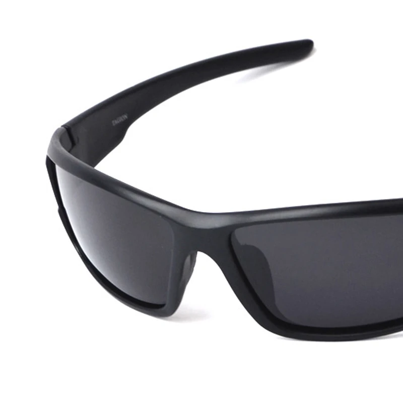 TAGION Schwarz Kunststoff Polarisierte Sonnenbrille Männer Outdoor Sport Sonnenbrille Angeln Radfahren Brillen Männlichen Designer Brille UV400