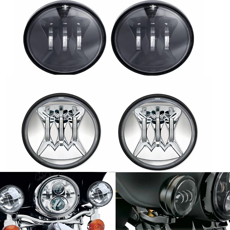 

Светодиодная лампа для мотоцикла, 4-1/2 дюйма, 4,5 дюйма