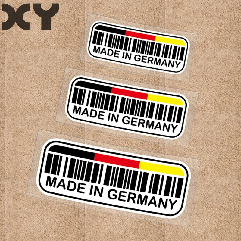 XY Decorative Stickers Modified Car Motorcycle German Flag Stickers Truck Auto Vinyl Decals