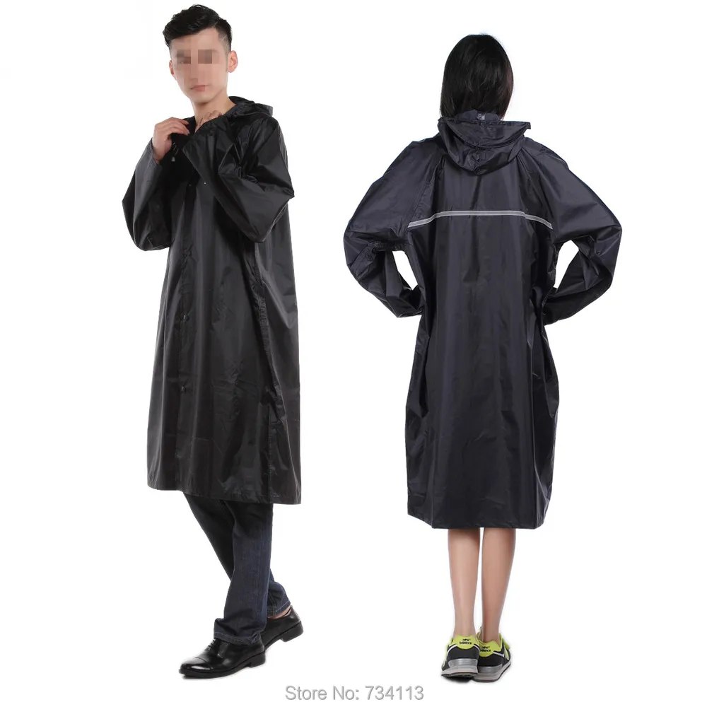 Rain poncho high quality wateroof raincoat with sleeves adult poncho bike riding motorcycle raincoat looser and relax big size