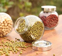 1PC Glass Spice Jar Storage Bottles Kitchen Tools Nuts Seasonings Tea Container Porta Tempero Mason Jar LF 094