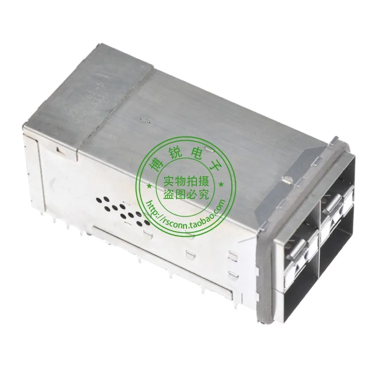 TE SFP + connector 2 * 2 80PIN Model: 2214762-5