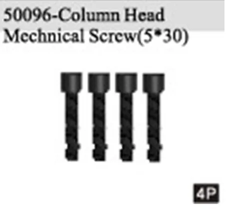 

HSP part 50096 Column Head mechnical Screw (5*30mm) X4P For 1/5th RC monster Truck Truggy Buggy spare parts