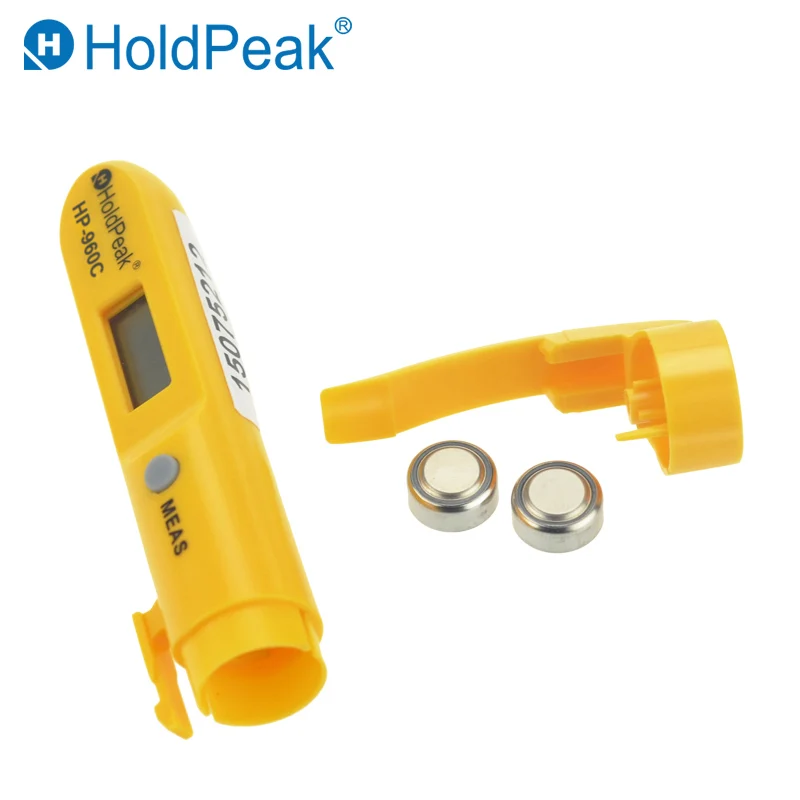 HoldPeak HP-960C Pen Type Portable Digital Non Contact Infrared Thermometer Mini Tester Laser Temperature Instrument -30-275\'C