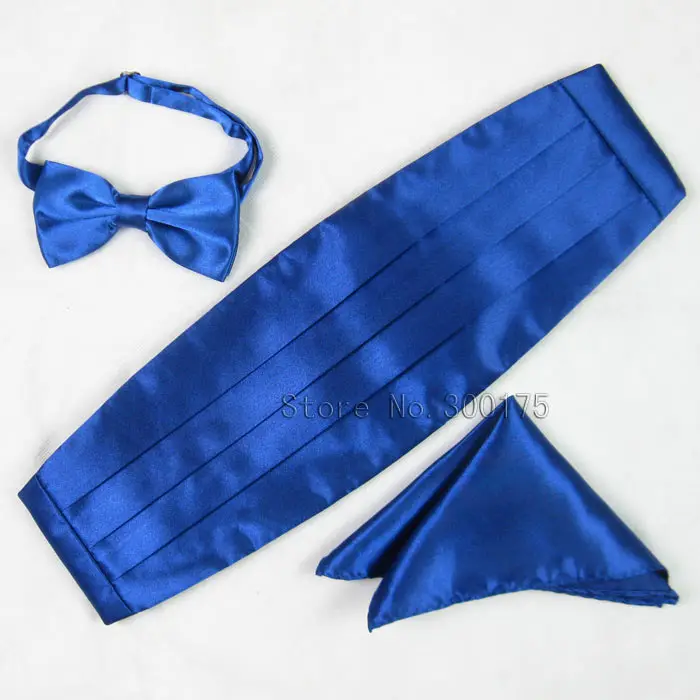 Mens Classic Buikband Satijn Elastische Buikband Smoking Buikband Bowtie Hanky Handerchif Set Formele Wedding Party Taille Band