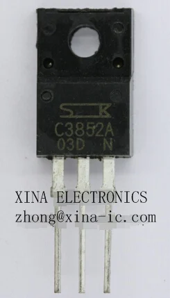 2SC3852A C3852A 2SC3852 C3852 TO-220F ROHS ORIGINAL 10PCS/lot  Free Shipping Electronics composition kit