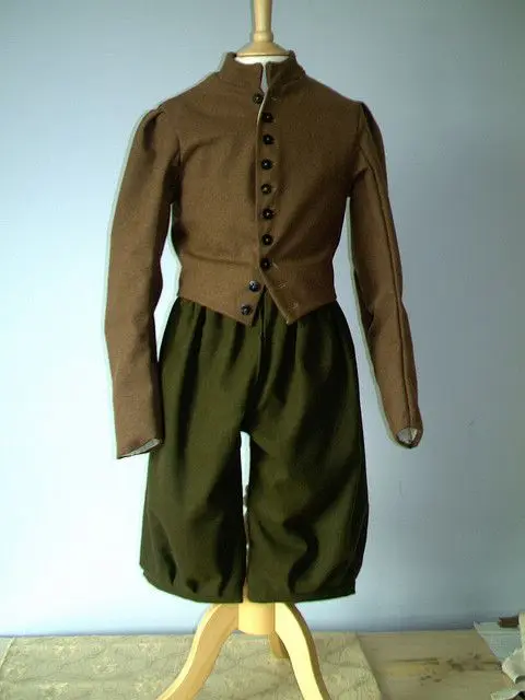 

Tudor men's outfit cosplay costume tudor Elizabethan period Working class garments in wool costume custom made