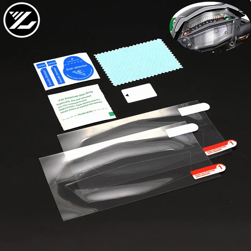 

Motorcycle instrument screen protector waterproof scratch-resistant protective film FOR KAWASAKI Z1000 2014 2015 2016 2017