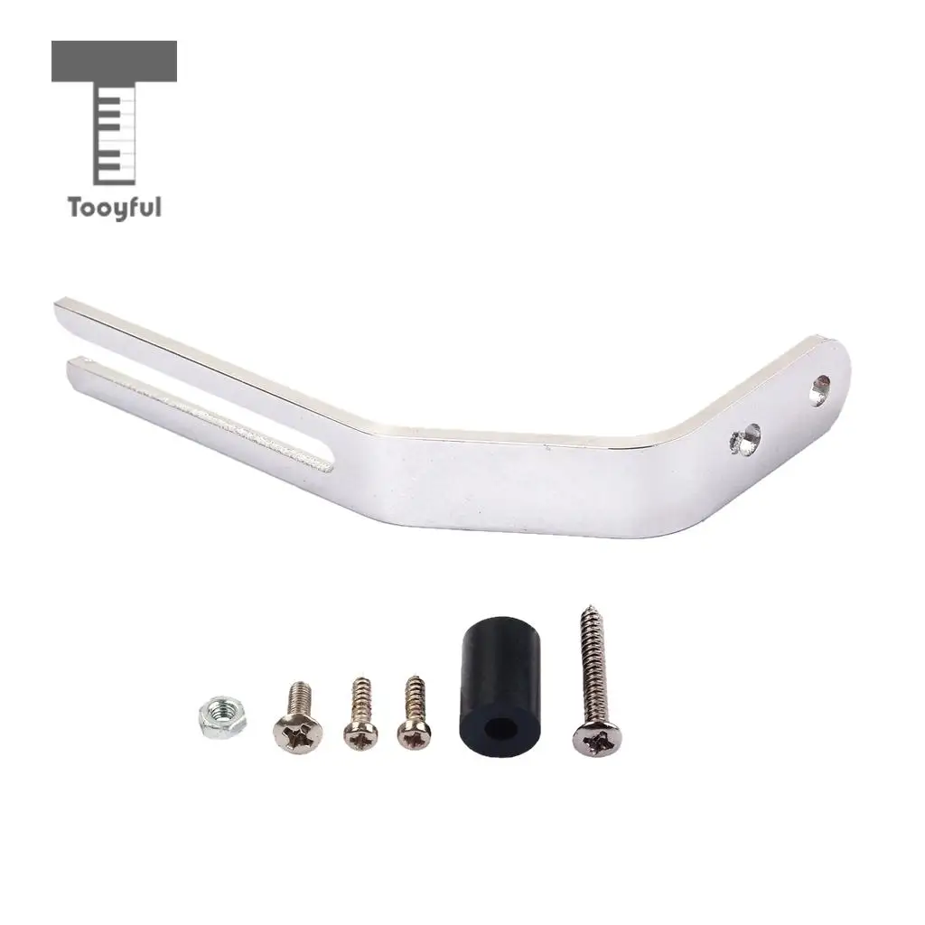 Tooyful Chrome Guitar Pickguard Scratchplate Support Bracket for LP Electric Guitar Parts