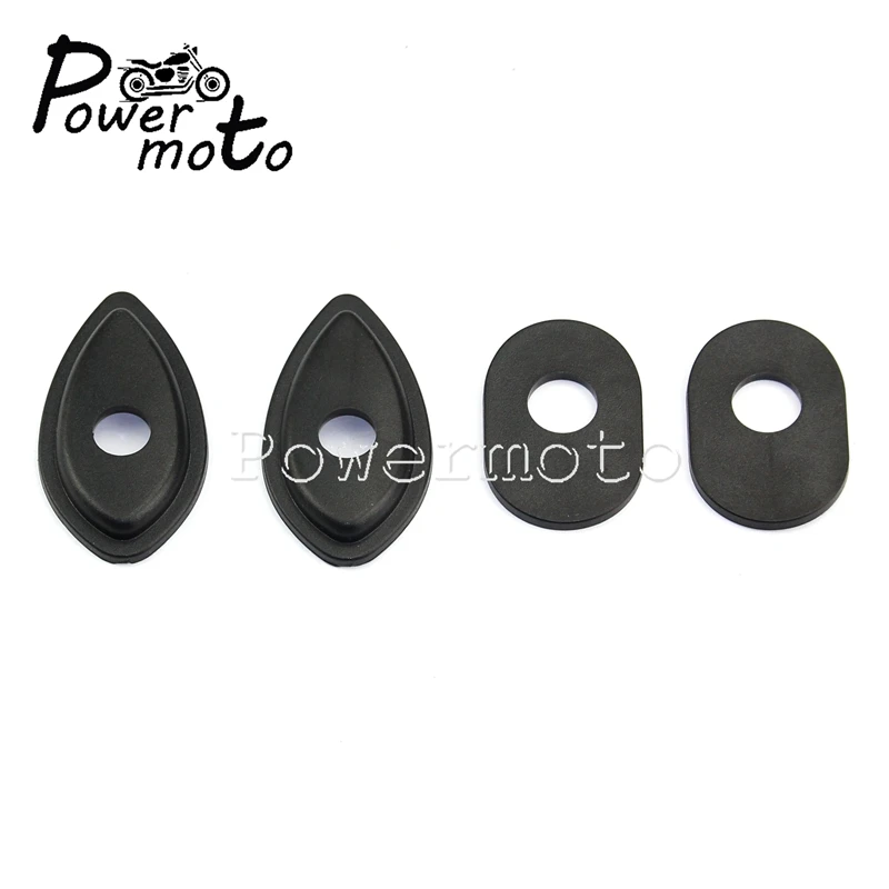 For HONDA GROM CBR600RR 1000RR CRF250L MSX 125 NC 700 750 Black Motorcycle Turn Signal Spacer Indicator Adapter 2012-2018