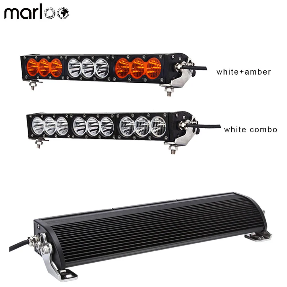 

Car 16.6 inch Led Offroad Light Bar 12V 24V Automotive 90W Combo Beam work lamp For Jeep Truck Boat AUV ATV Amber White