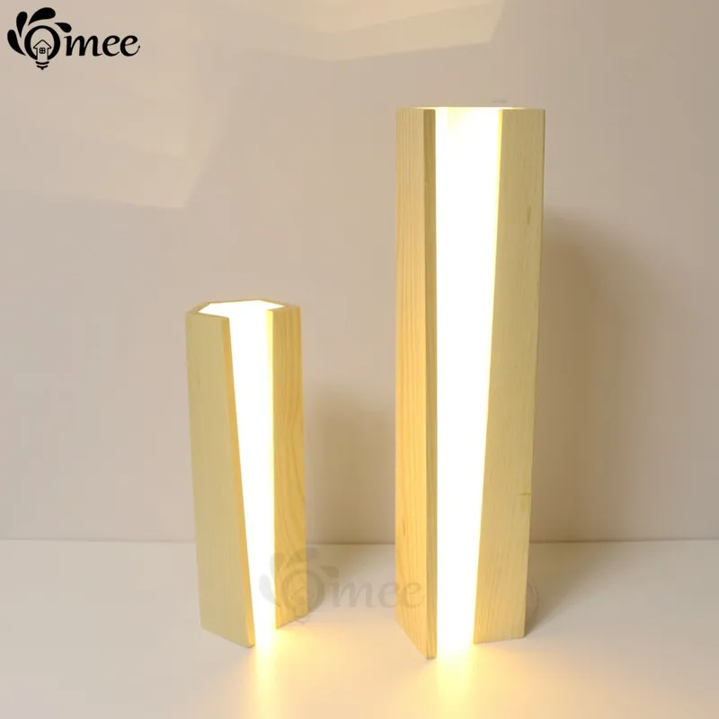 

Art Deco Brief Jungle LED Wood Table Lamp Atmosphere Decoration Lamps Coffee floor Read Home Desk Light Selfhood LED Lighting