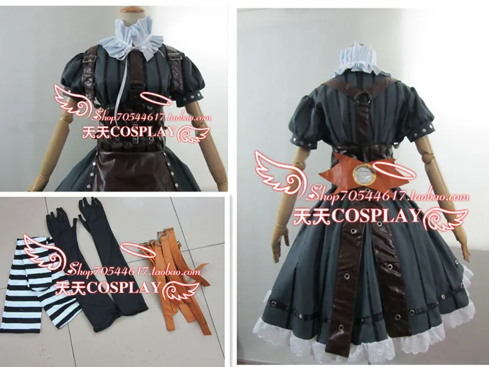 

Alice: Madness Returns Alice Steamdress Gorgeous Version Cosplay Costume K002
