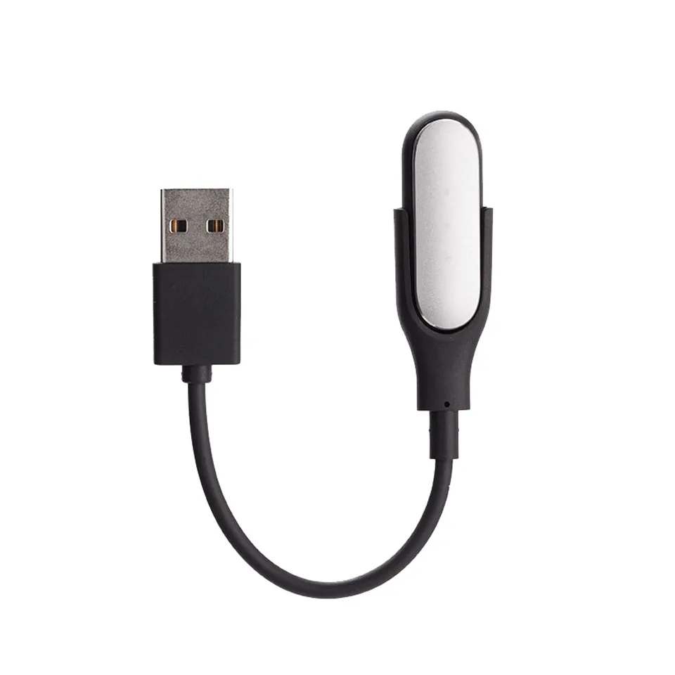 شاحن كابل ل شاومي Mi الفرقة 2 معصمه سوار رصد معدل ضربات القلب اللياقة البدنية المقتفي USB شحن محول سلك ل Miband 2