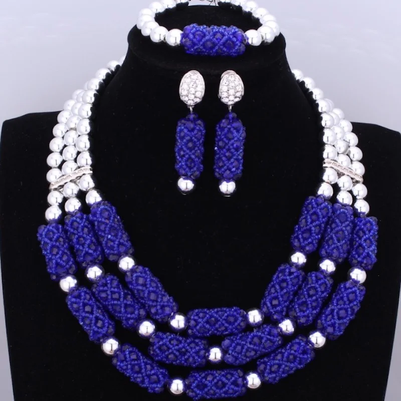 Dudo Amazing Orange African Beads Jewelry Bridal Sets Free Shipping 2023