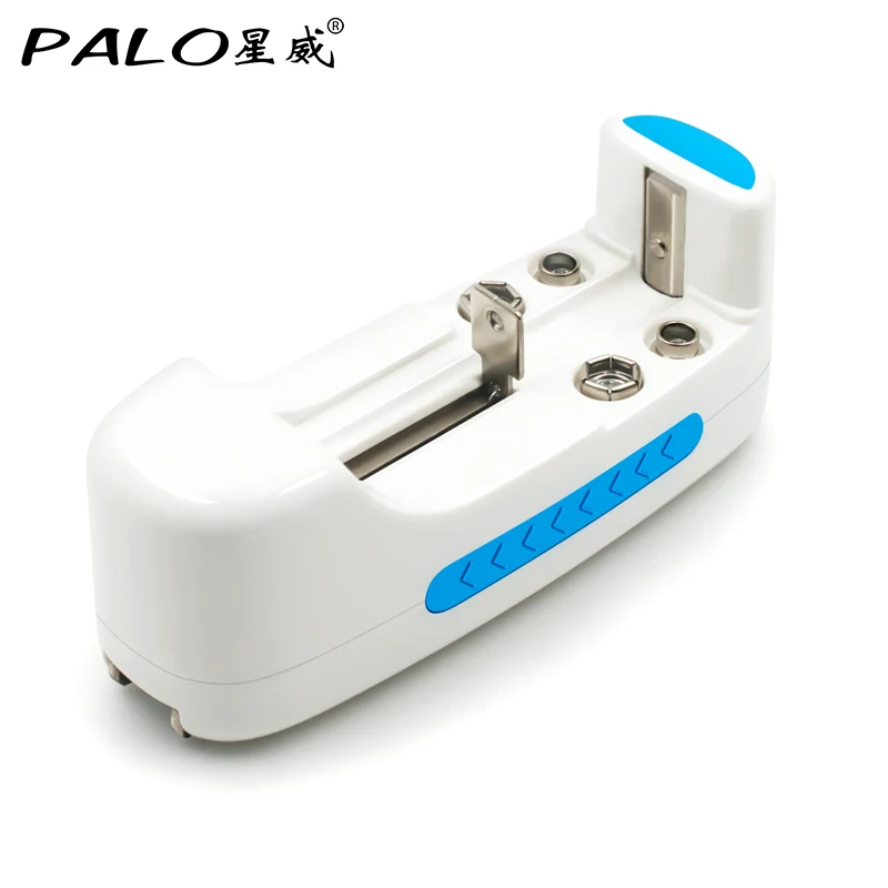 PALO Multifunction Smart Mini Battery Charger For NI-MH NI-CD Lithium AA AAA 9V 18650 17650 16500 14500 battery charger EU US
