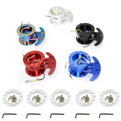 New High WORKS BELL Tilt Racing Steering Wheel Quick Release Hub Kit Adapter Body Removable Snap Off Boss Kit With Logo WK-ST02