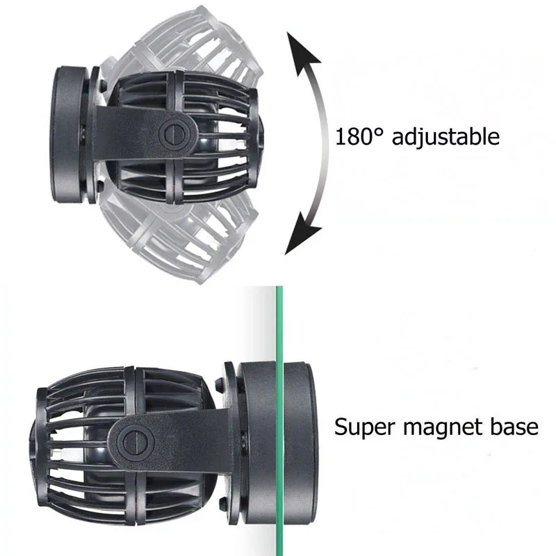 Wave Maker RW-4P RW-8P RW-15P RW-20P RW Series Water Tank Pump No Controller No power supply for Fish Tank Coral Reef