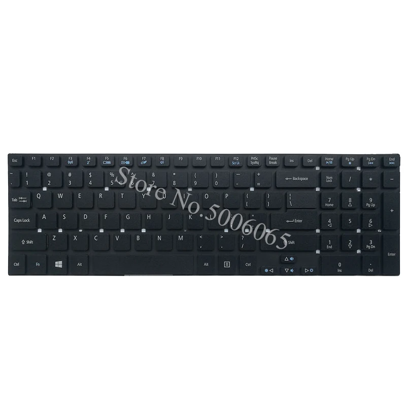 NEW English Keyboard For Acer PK130IN2A00 PK130N41A00 MP-10K33U4-6981W US Laptop Keyboard black