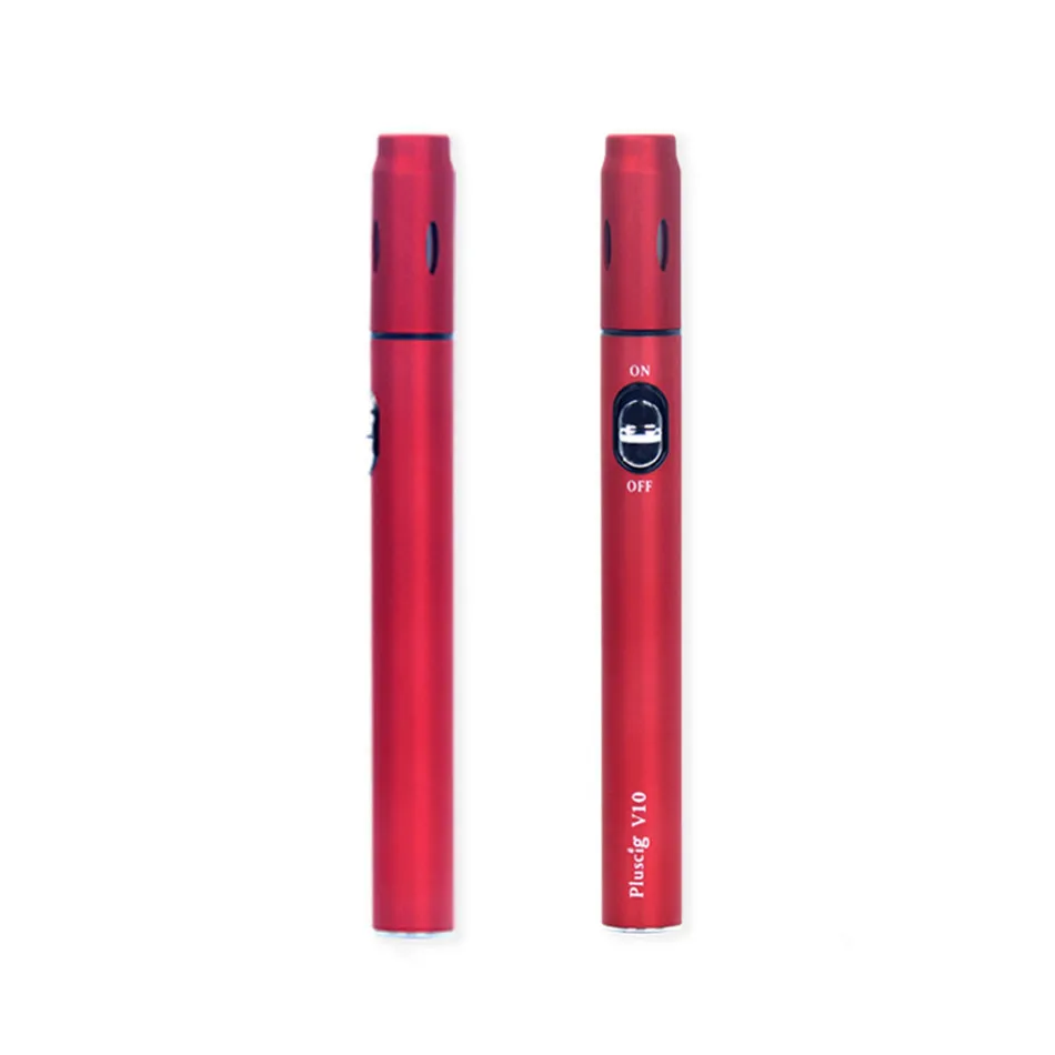 Vendita calda originale Pluscig V10 Vape Pen heat not burn vaporizzatore con kit vape 900mah compatibile per stick iqo stick IQOC