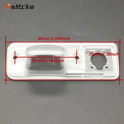 EEMRKE Car Rear View Camera Bracket for VW Eurovan Caravelle Transporter T4 1990 to 2003 License Plate Lights Housing Mount