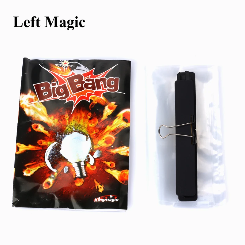 Demolish Bulb Big Bang Exploding Light Bulb Mind Magic Tricks Illusions Mentalism Stage Close Up Magic Show Gimmick