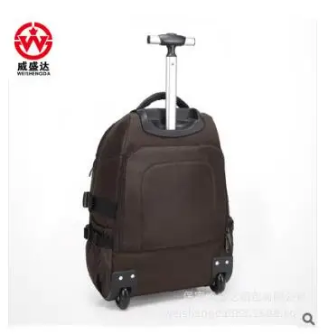 Imagem -06 - Mochilas de Rolamento de Rodas para Homens e Mulheres Water Proof Bagagem de Viagem Trolley Bags Business Bolsa Bagagem Bagagem Bagagem Bagagem