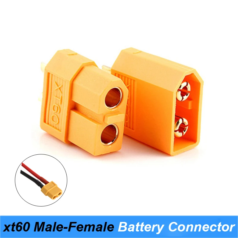 Turmera 100Pairs XT60 Connector Male Female Bullet Plugs For RC Lipo Battery E-Bike E-cooter Battery Diy Use  Wholesale Dropship