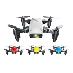 S9HW Mini Drone With Camera HD S9 No Camera Foldable RC Quadcopter Altitude Hold Helicopter WiFi FPV Micro Pocket Drone Aircraft