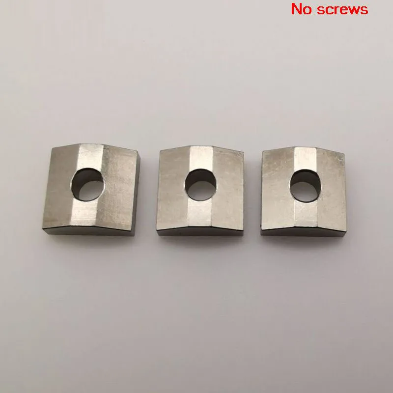 3 pcs Titanium alloy Guitar Locking Nut Clamp(Screw selectable) for FR Tremolo Bridge Parts