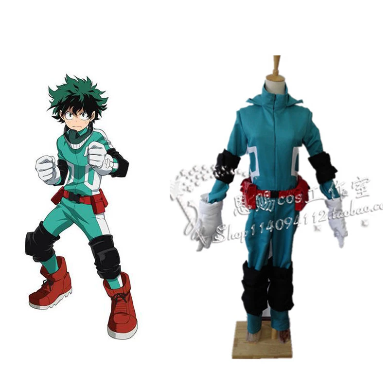 2025 Cosplay Uniforms Izuku Midoriya Katsuki Bakugou Battle Cosplay Costume