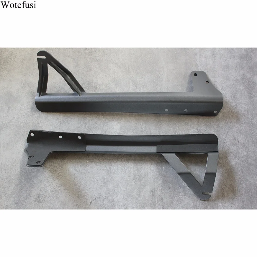 Wotefusi Spot Flood Light Lamp Lens Bracket Holders Support Steel Plate For Jeep Wrangler 07-16  08 09 11 13 14 15 [QPA278]