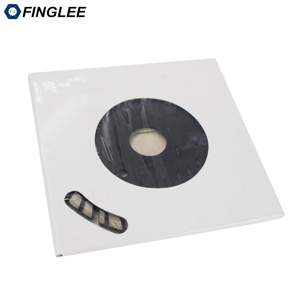 FINGLEE 4.5/5/6/7/9 inch Granite Diamond Cutting Saw Blade Cutting DiscTurbo Teeth Slant Protection for Concrete, Marble Stone