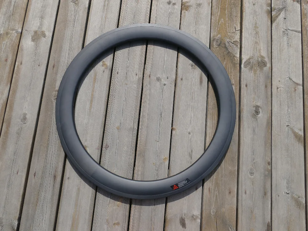 

2025“ Front & Rear Wheel Rims 23mm Width Full Carbon Road Bike Cycling Bicycle Tubular Wheel Rim 60mm Basalt Brake Surface