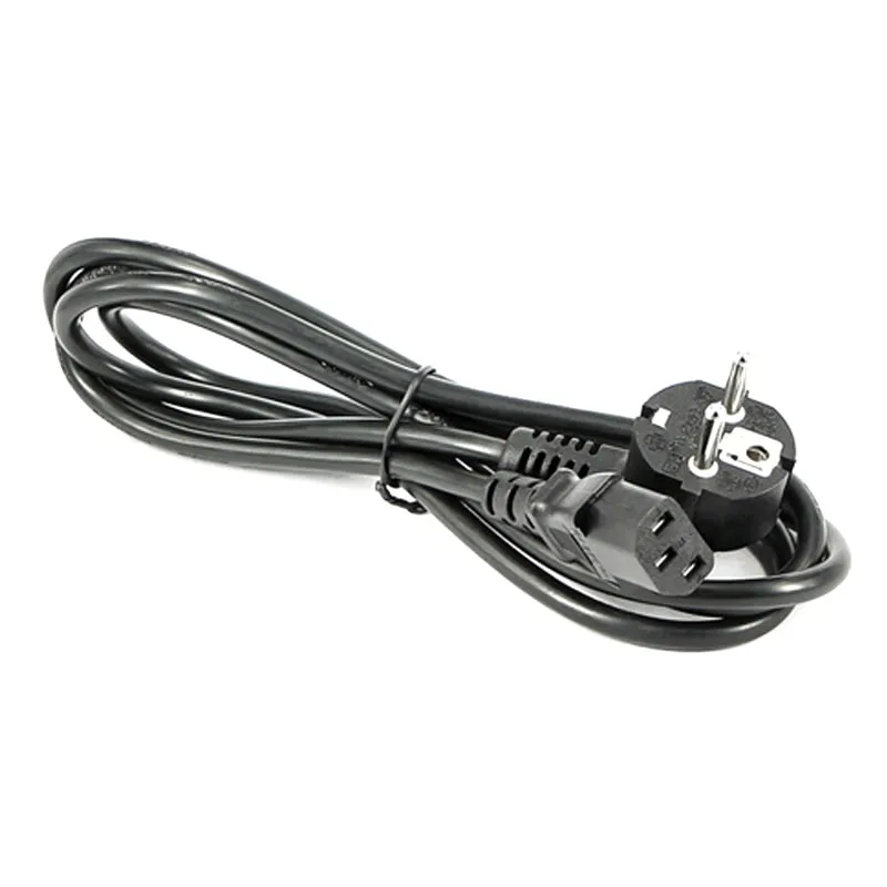 Three-core European standard power cord