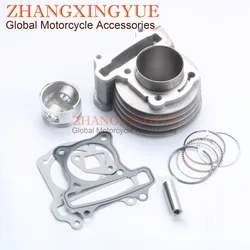 50mm Big Bore Cylinder Kit & Piston Kit for GY6 KYMCO Agility 50 Symply 50 50cc Upgrade 100cc 139QMB 139QMA Scooter 4T