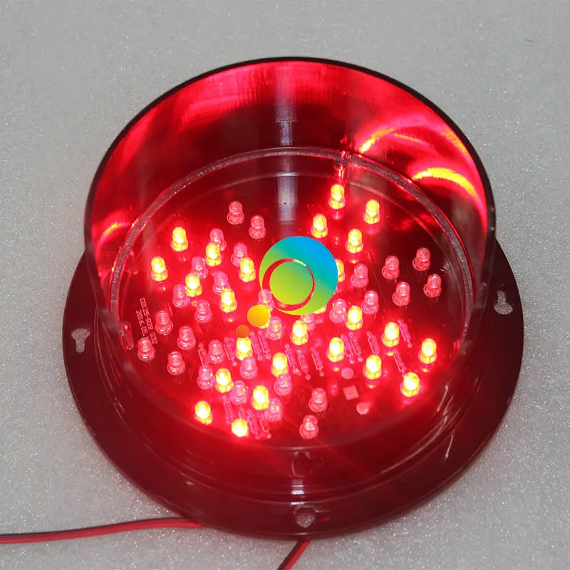 DC12V o DC24V Recién llegado, semáforos LED exclusivos con cruz roja y flecha verde de 125mm