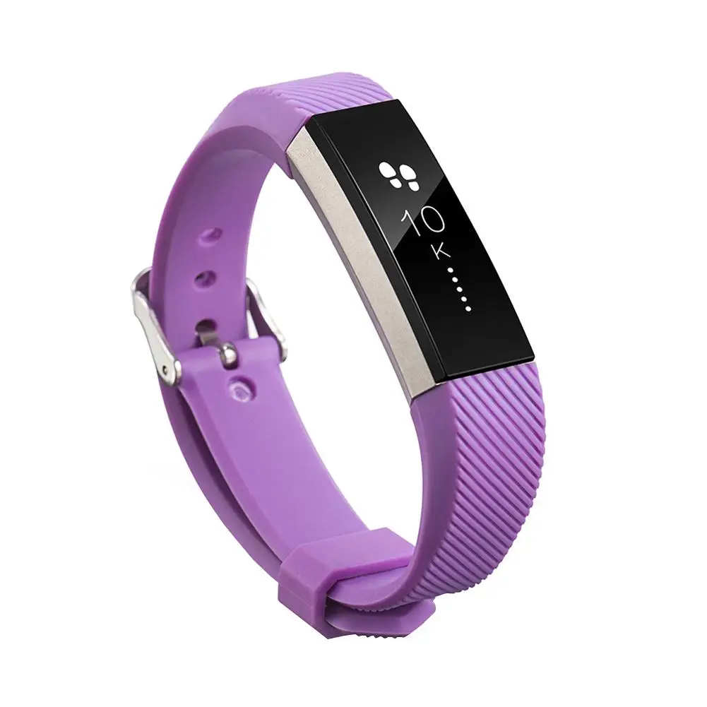 Soft Silicone Replacement Watch Band Wrist Strap for Fitbit Alta / Alta HR / Ace Kids Adjustable Smart Bracelet For Kids Watch