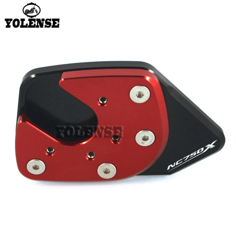 لهوندا NC750X NC 750X NC750 X 2017 2018 2019 2020 دراجة نارية نك الجانب حامل لوحة مسند تمديد دعم المكبر #4